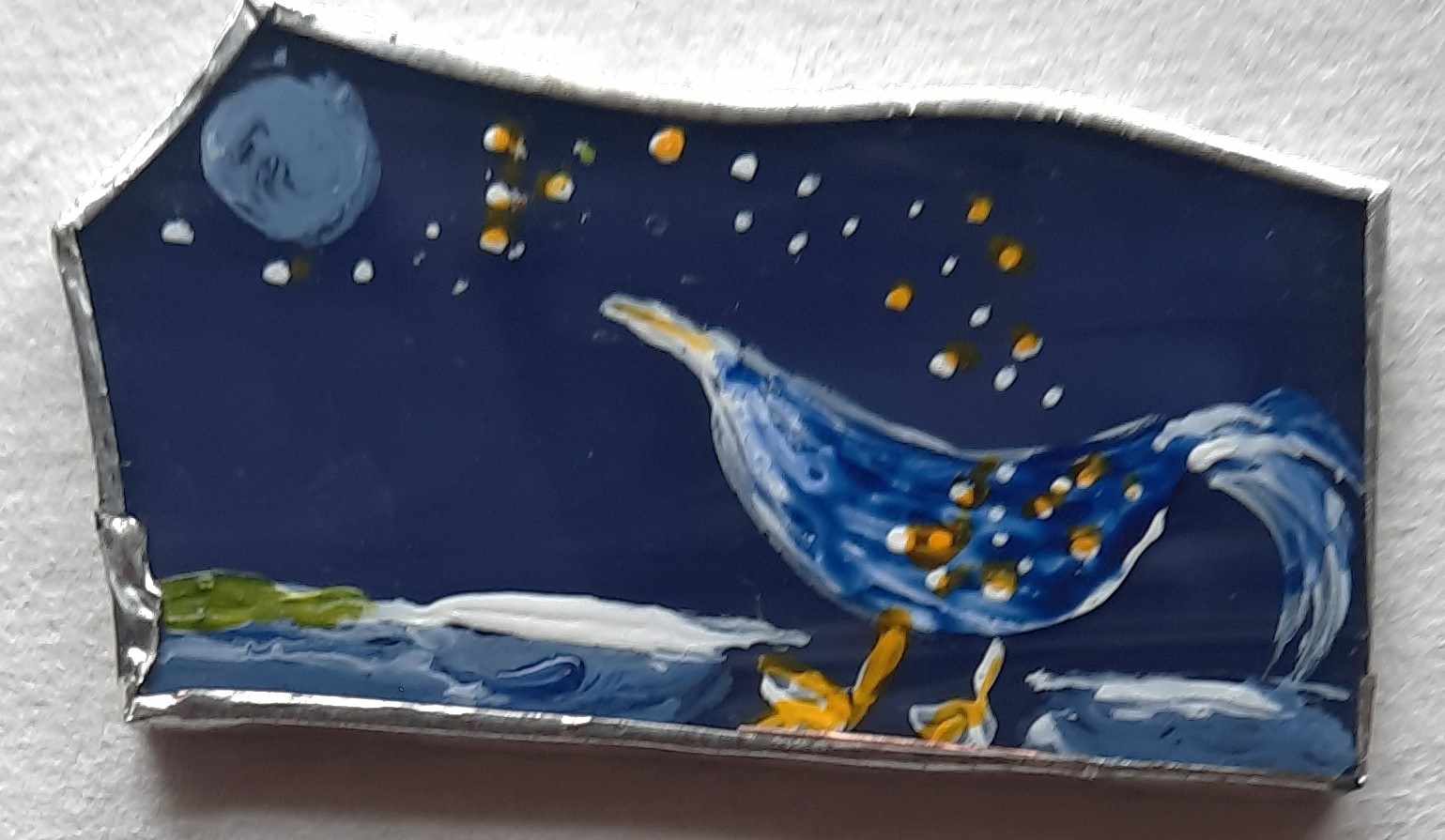 bird and stars